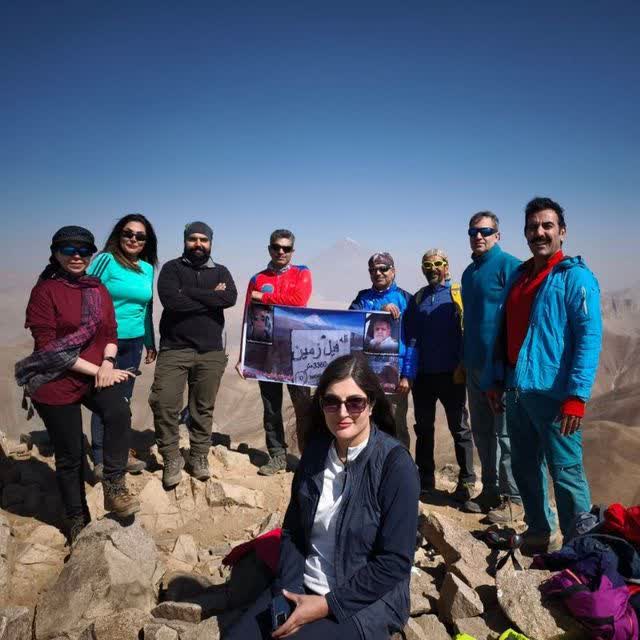 صعود به قله فیل زمین